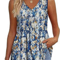 Blue Ethnic Floral
