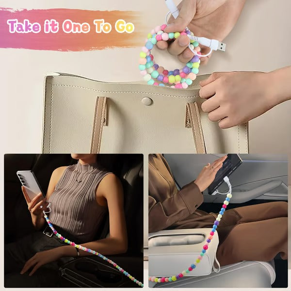 ChargeBead – 4-in-1 Fast Charging Cable (66W)