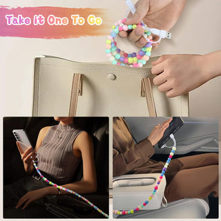 VoltGleam – 66W Beaded Multi Charging Cord