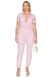 GlamStep – Barbie-Inspired Effortless Jumpsuit