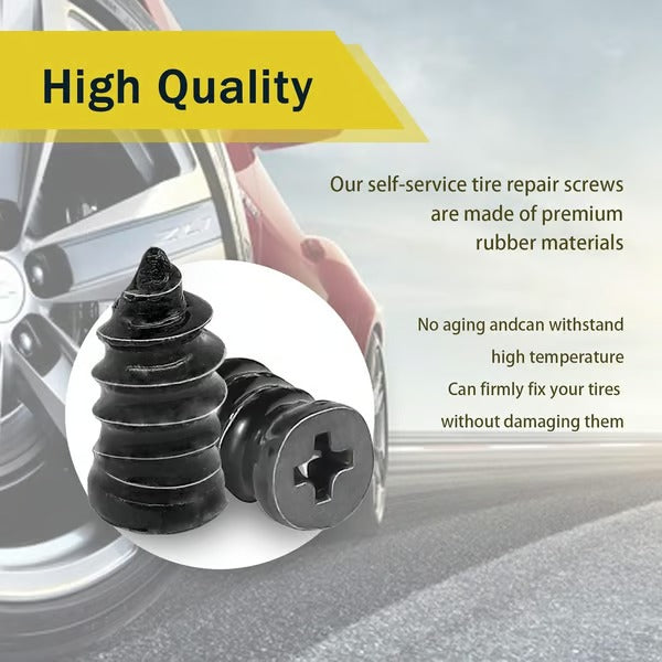 TreadFix – 60PCS Tire Repair Rubber Nail Kit