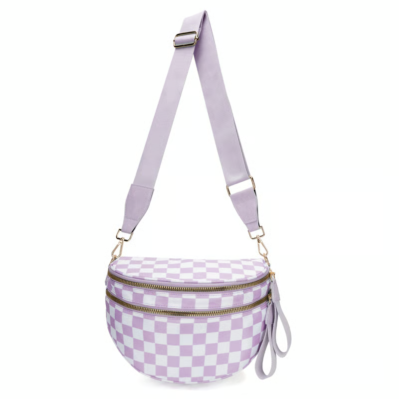 IrisLuxe – Best Version Crossbody with Double Zips