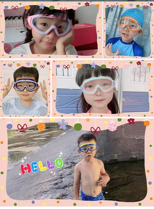 SplashGuard – Large Frame Waterproof Goggles for Kids