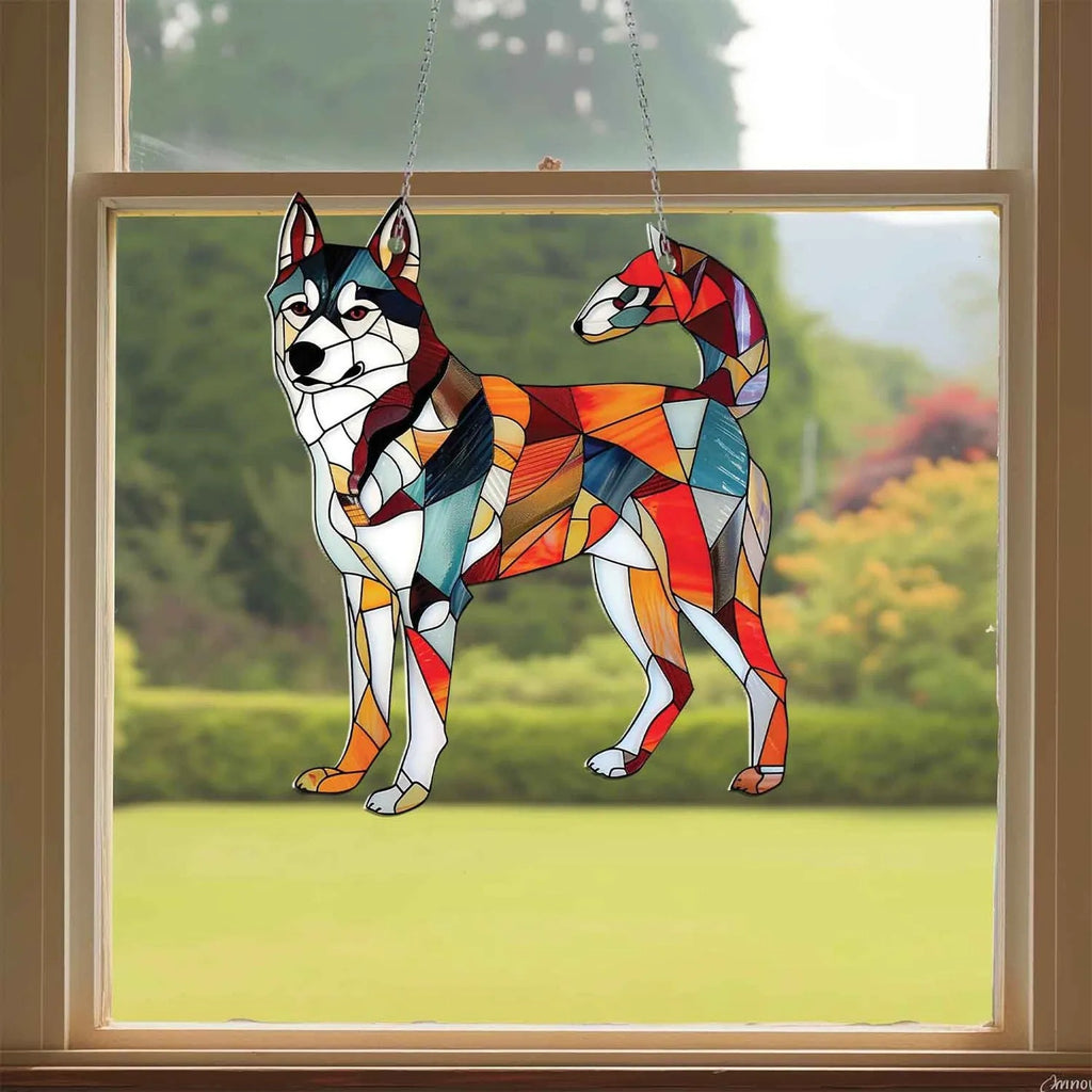 SausageSun – Dachshund Window Hanging