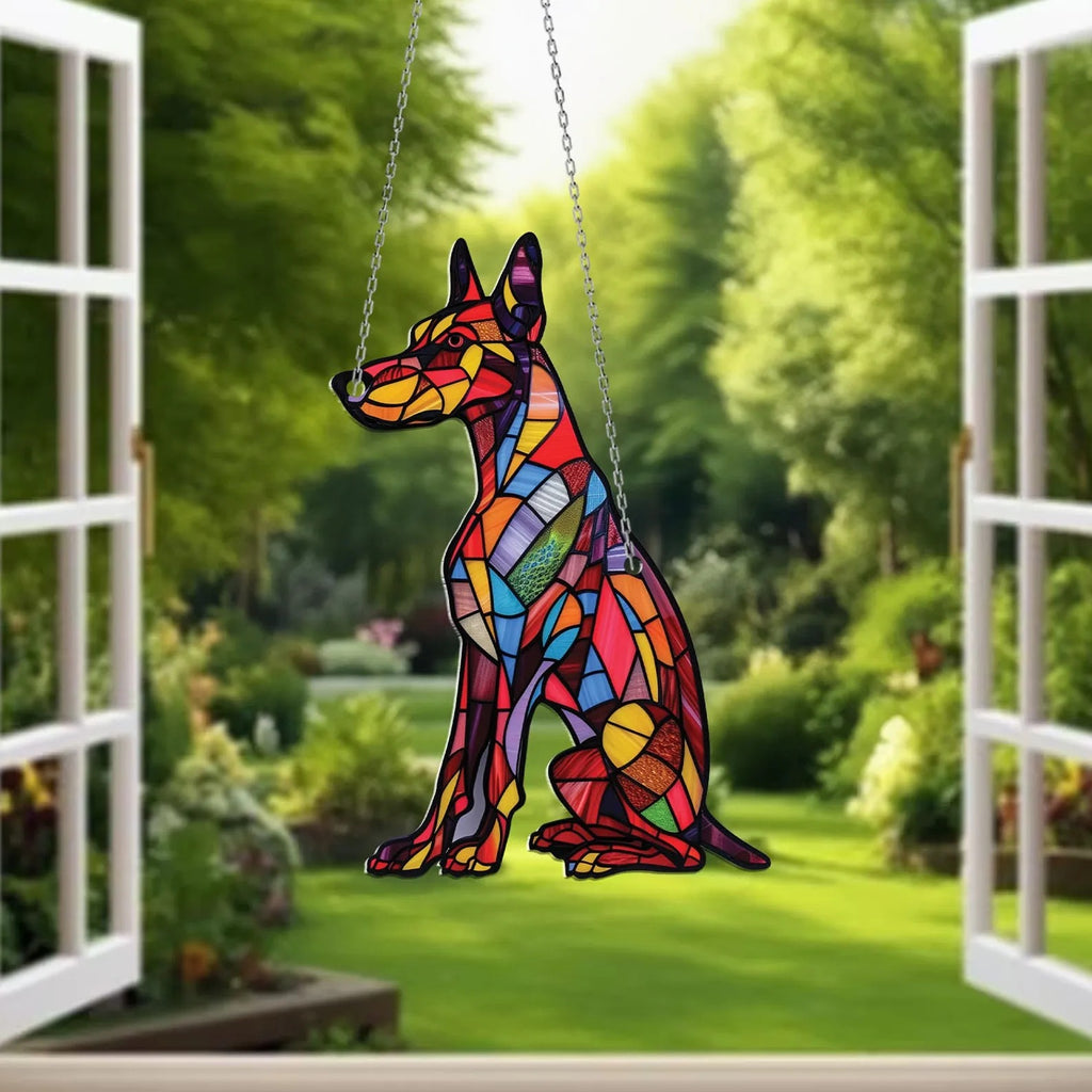 SausageSun – Dachshund Window Hanging