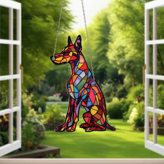 SausageSun – Dachshund Window Hanging
