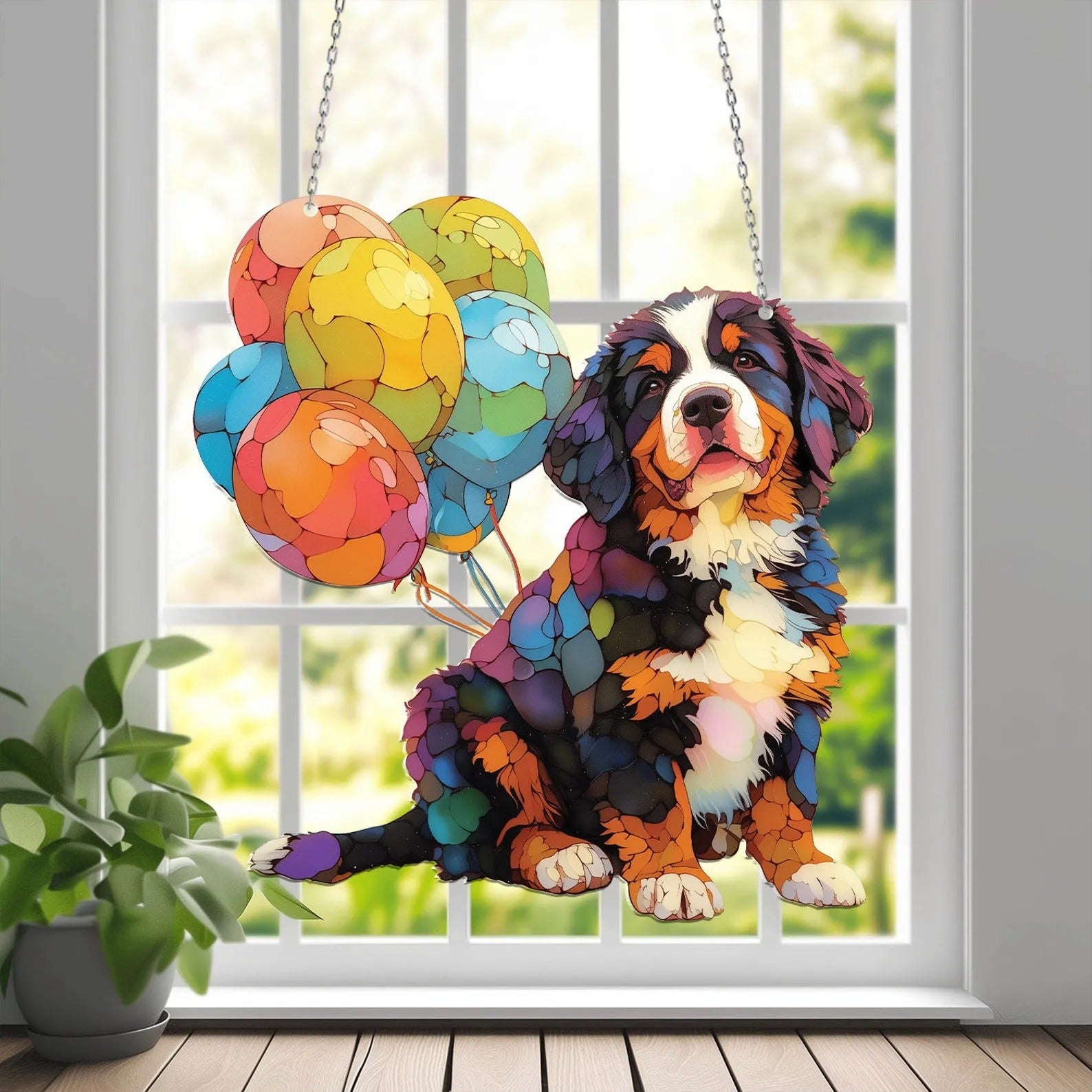 SausageSun – Dachshund Window Hanging