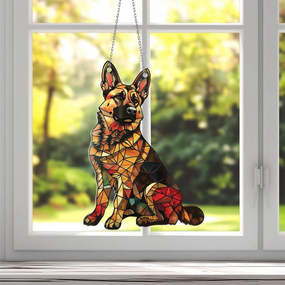 SausageSun – Dachshund Window Hanging