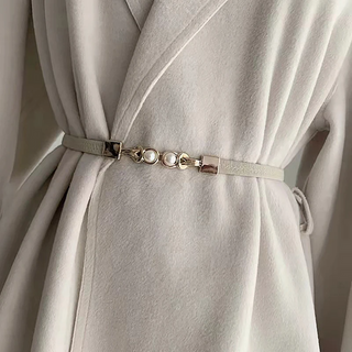 BellaWaist – Pearl Buckle Fashion Belt for Women