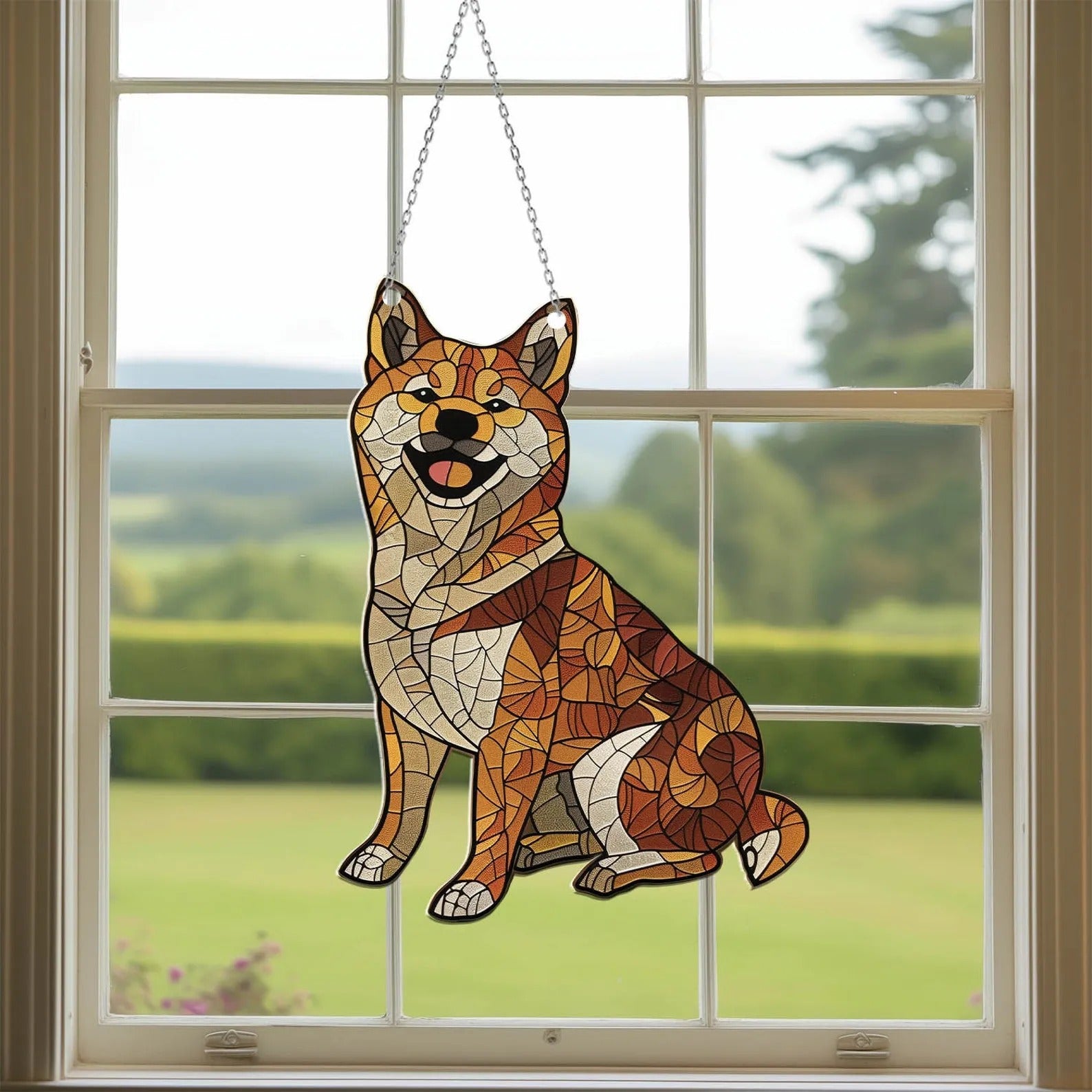 SausageSun – Dachshund Window Hanging