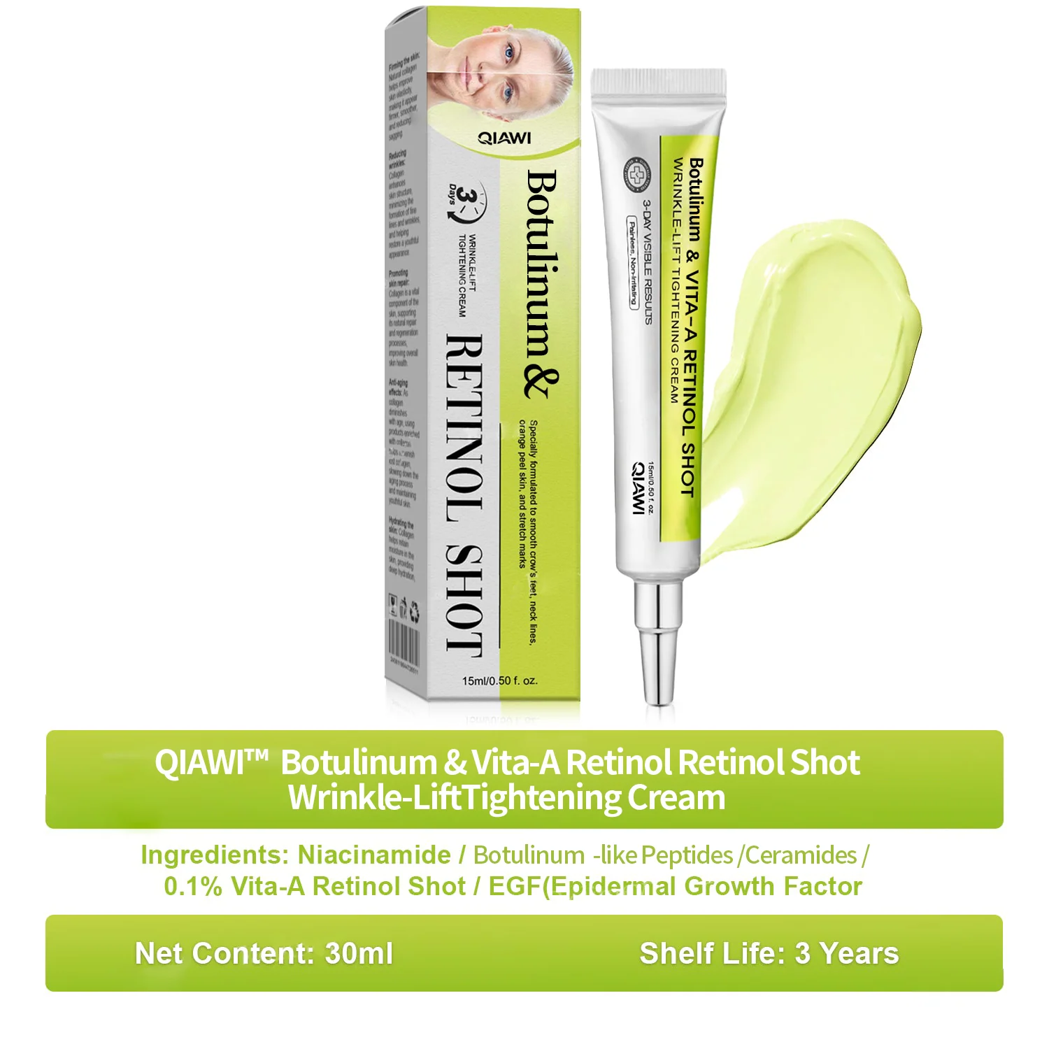 QIAWI | Retinol Shot Anti-Aging Cream