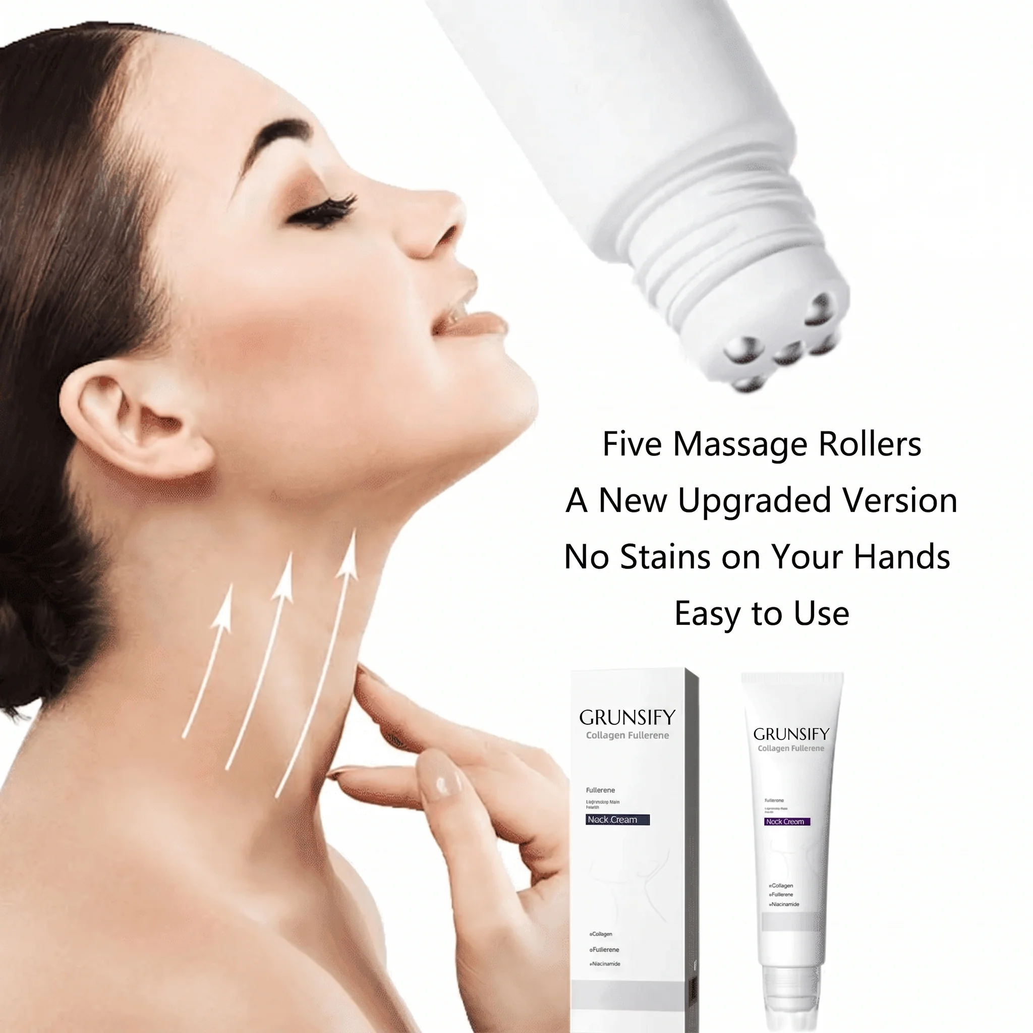 DermaRoll  – Neck Sculpting Lift Cream