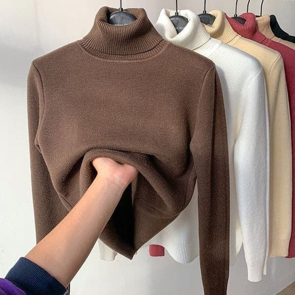 WarmHug – Knitted Fleece Bottoming Shirt