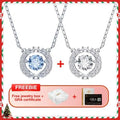 Beating Heart Moissanite Necklace Set