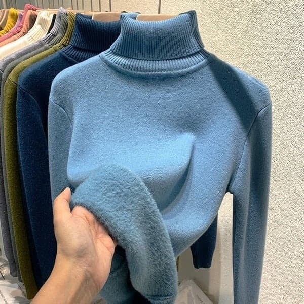 WarmHug – Knitted Fleece Bottoming Shirt
