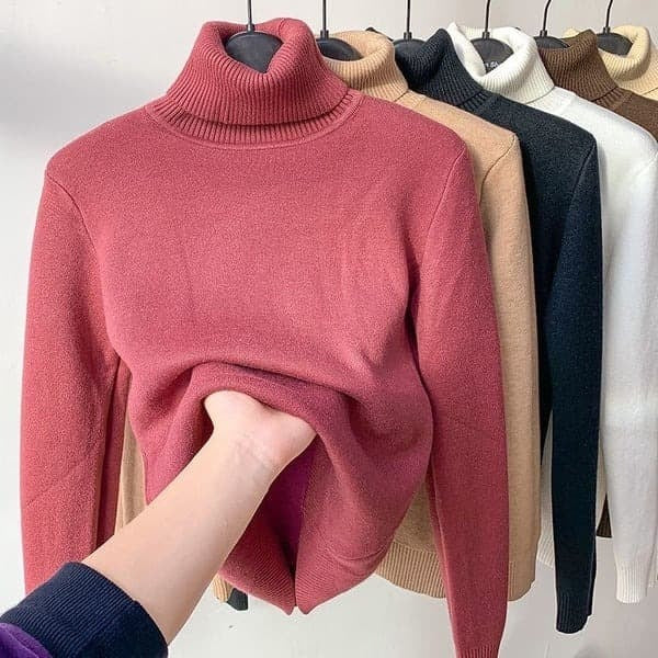 WarmHug – Knitted Fleece Bottoming Shirt