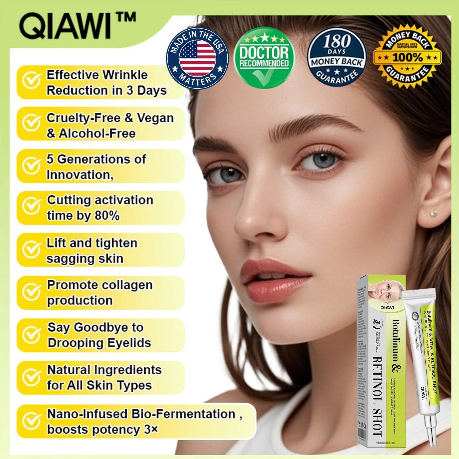 QIAWI | Retinol Shot Anti-Aging Cream