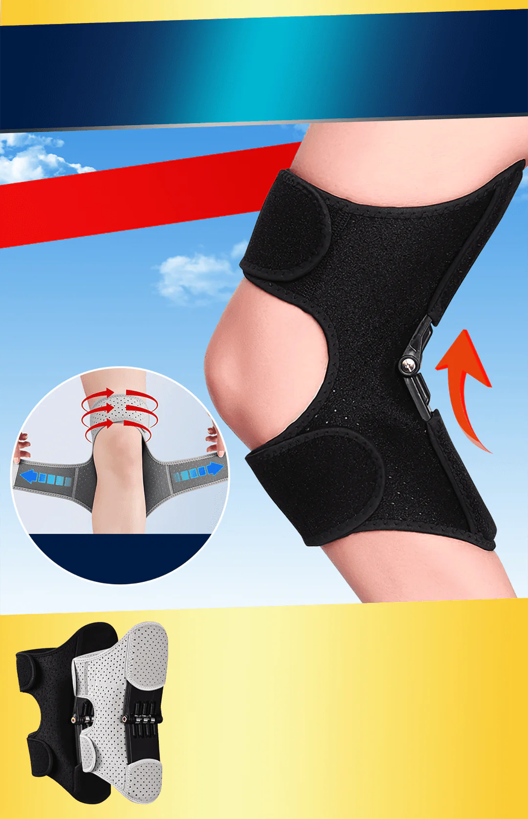 FlexiKnee – Adjustable Knee Protector