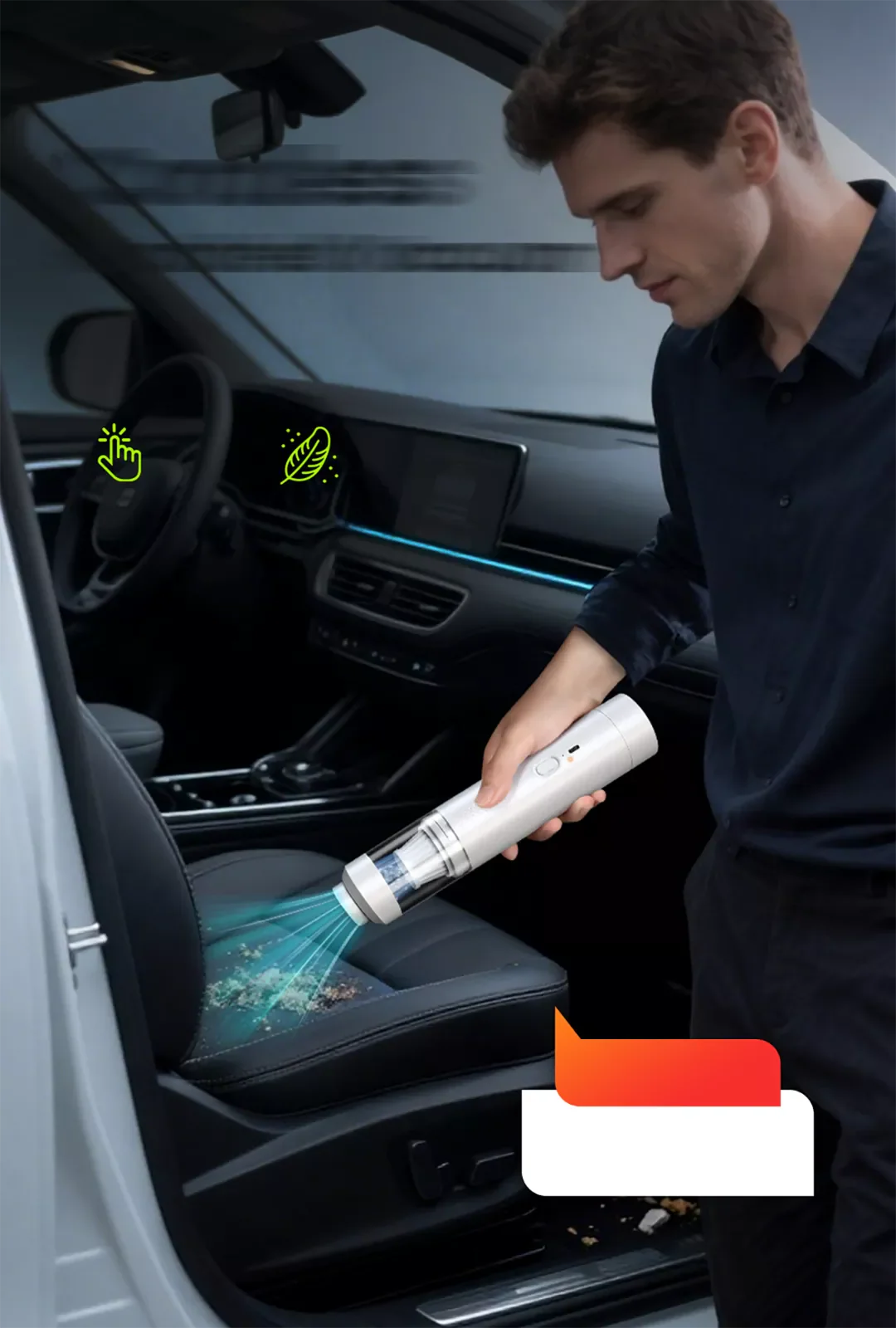 DustAway – Cordless Handheld Vacuum Cleaner