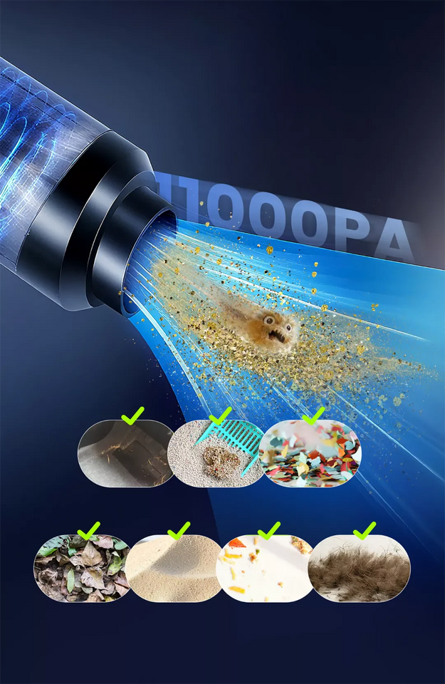 DustAway – Cordless Handheld Vacuum Cleaner