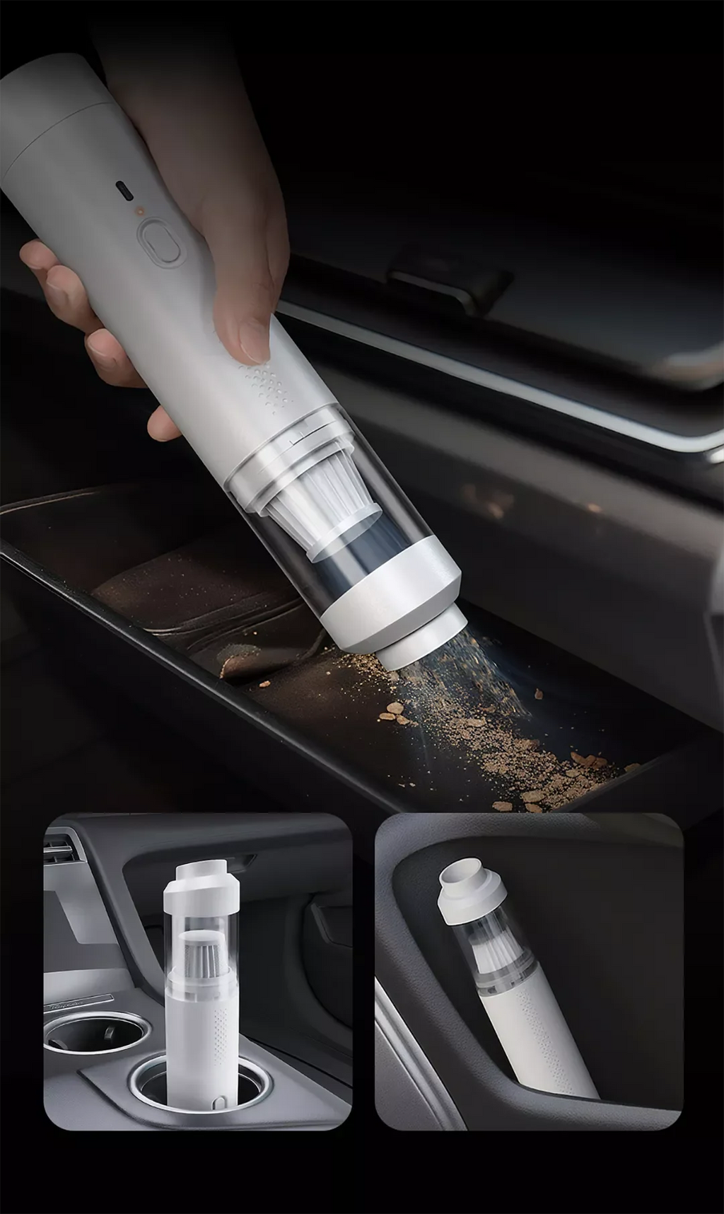 DustAway – Cordless Handheld Vacuum Cleaner