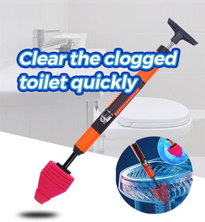 FlushForce | High-Pressure Toilet Plunger