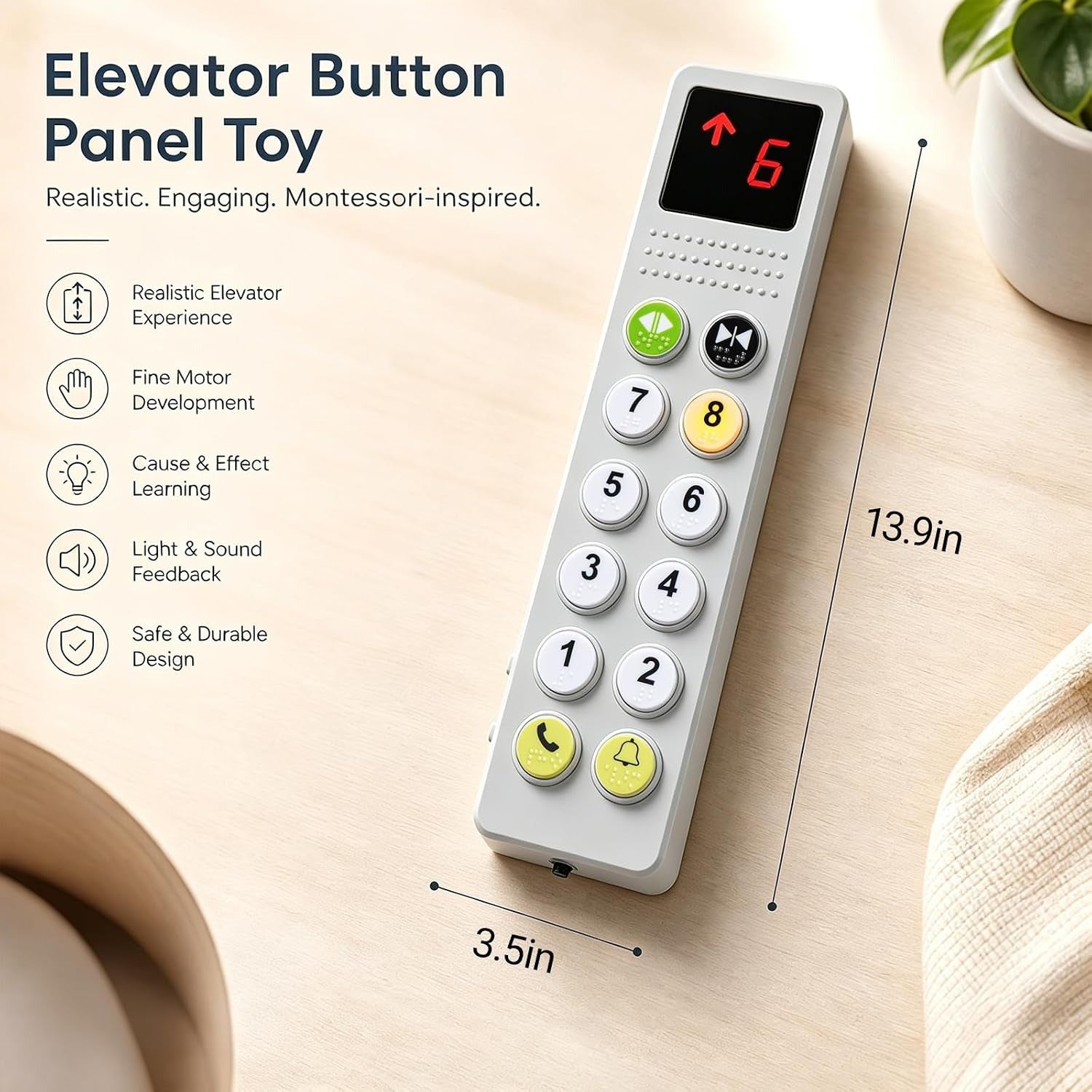 Interactive Elevator Learning Board