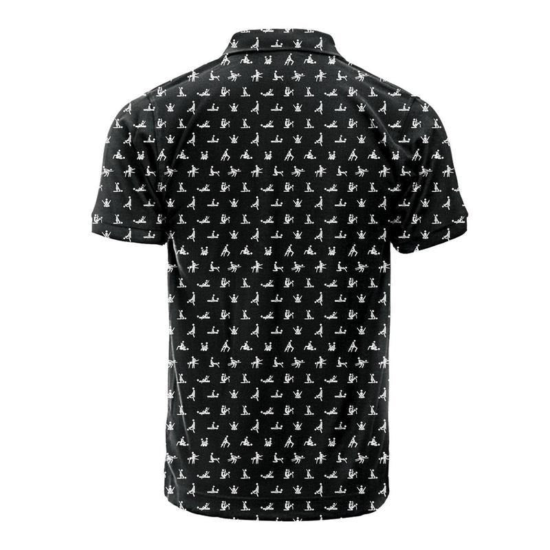Sex Education Tinder Fun Golf Polo Shirt