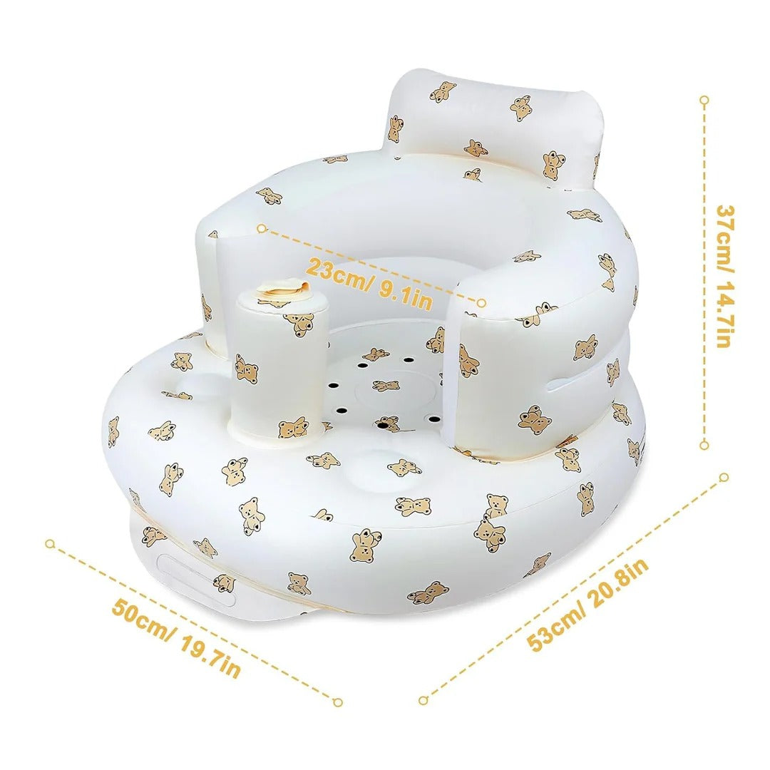 Inflatable Baby Support Sofa Seat for 3-36 Months