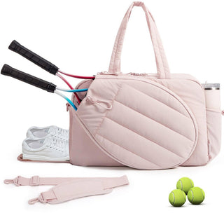 42L Tennis & Padel Sports Bag – Waterproof Multi-Compartment Gym Travel Bag with Shoe Pocket 🎾