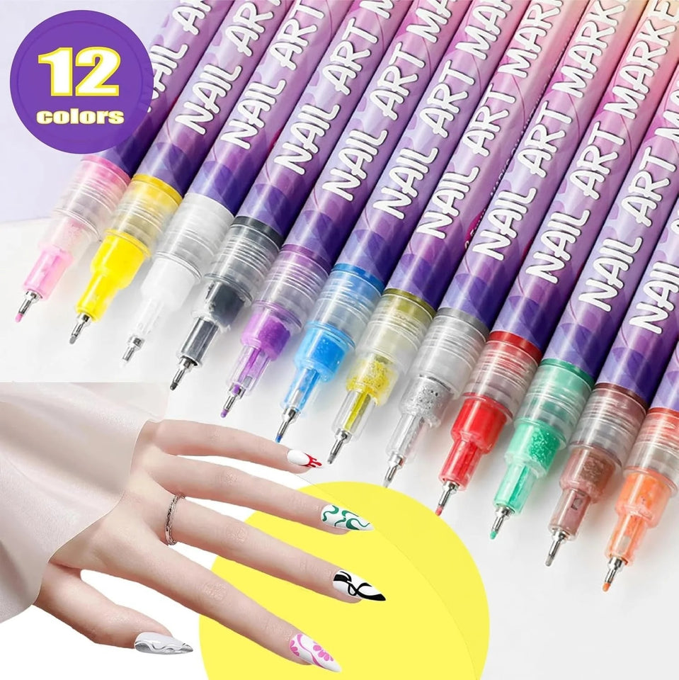 ChromaTips – Vibrant Nail Art Pen Set