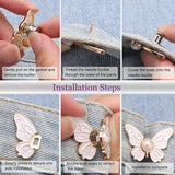 GlimmerWing – Stylish Detachable Butterfly Clips Set