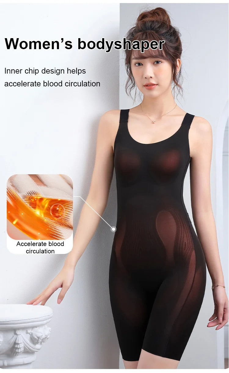 CurveLuxe – Seamless Women's Bodysuit