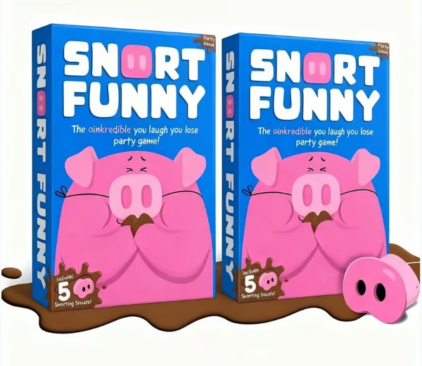 FunFarm – Piggy Nose Brain-Teaser Game Set