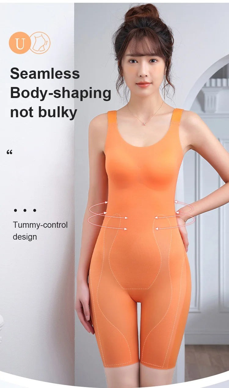 CurveLuxe – Seamless Women's Bodysuit