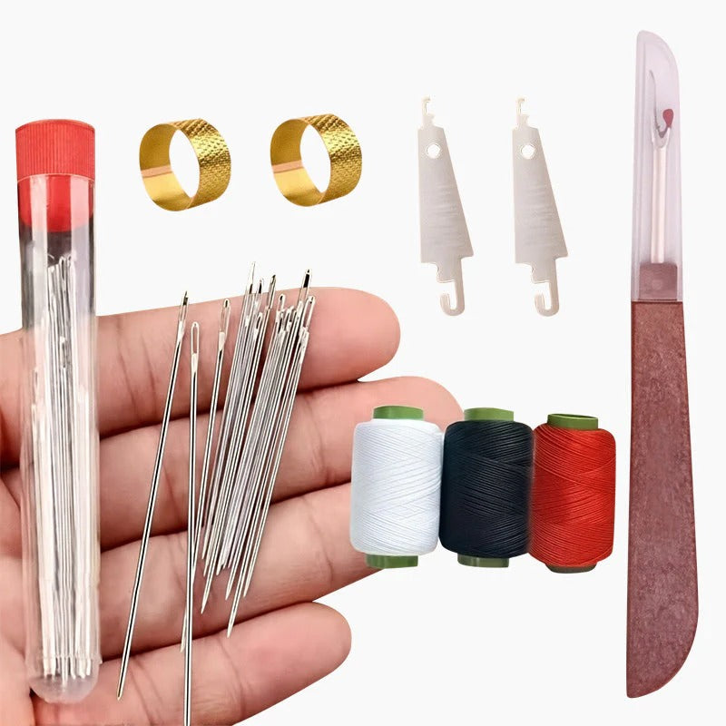 SewCrafty – Portable 37PCS Stitching Kit