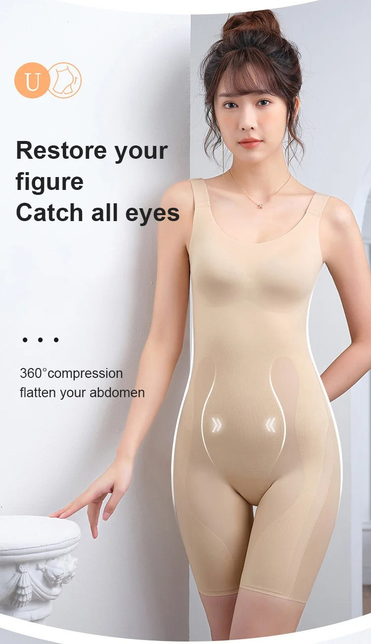 CurveLuxe – Seamless Women's Bodysuit