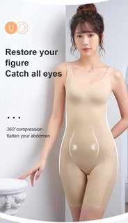 CurveLuxe – Seamless Women's Bodysuit
