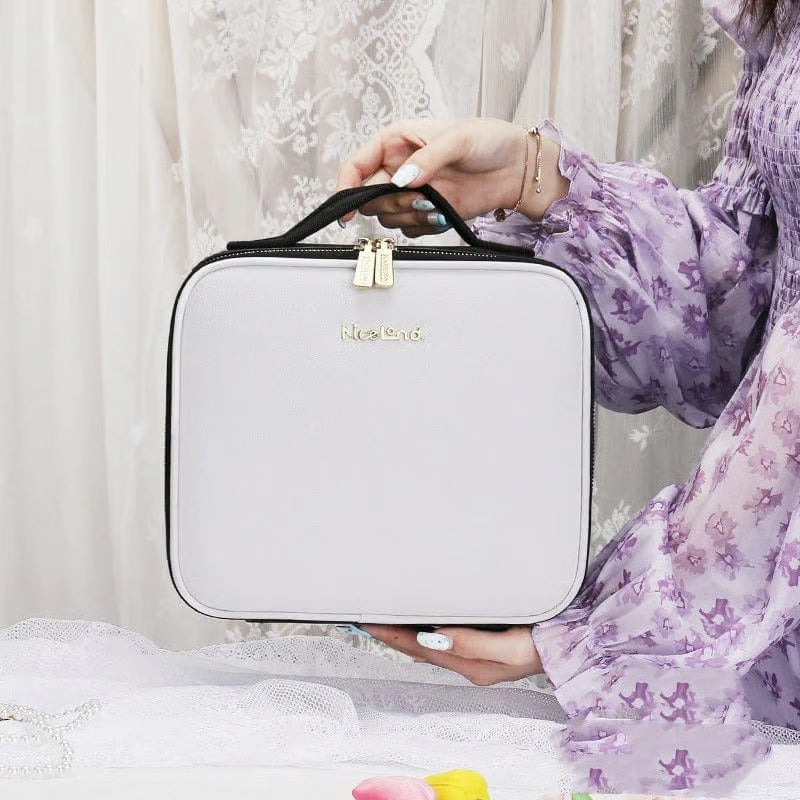 GleamKit | Rechargeable LED Mirror Makeup Bag