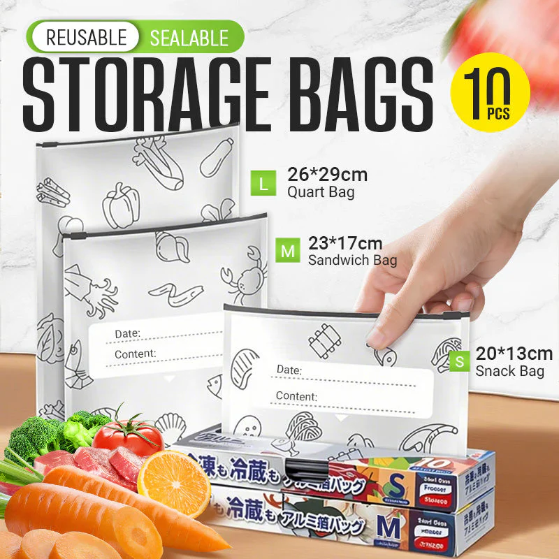 FreshLock | Reusable Foil Storage Bags
