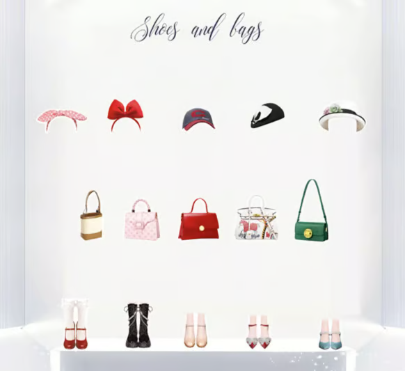 TinyTrendy – Magnetic Dress Up Baby Playset