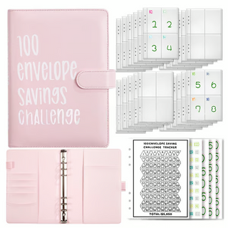 SaveWise – 100 Envelope Budgeting Challenge Book