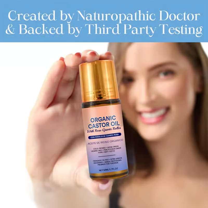 LunaCast – Golden Castor Oil Roller