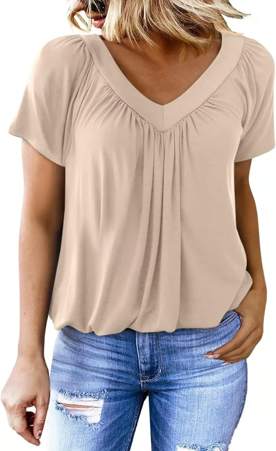 GlowSoft – Casual Short Sleeve Essential