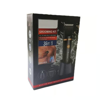 TrimGuard – 3 in 1 Waterproof Body & Groin Trimmer for Men