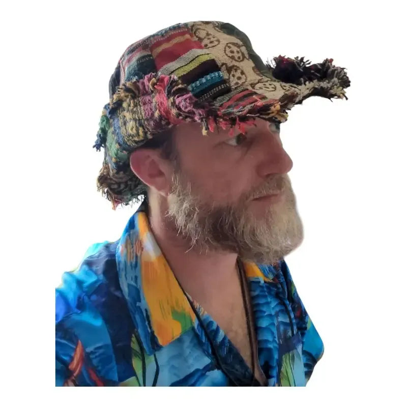 MystiCap – Multicolor Mushroom Pocket Hat