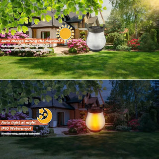 LumaFlare – Dancing Flame Solar Light Lanterns