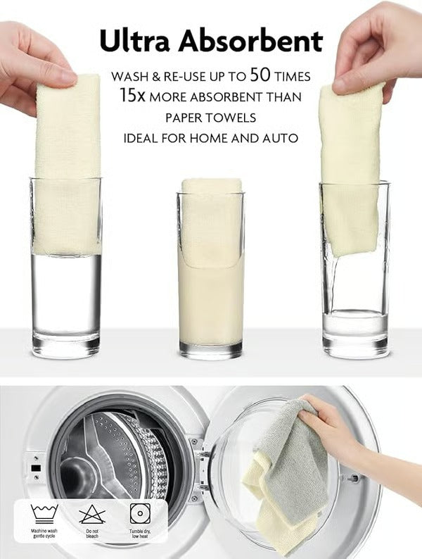 EcoDrape – Washable Microfiber Towel Roll