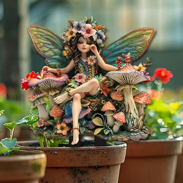 BohoBloom – Enchanted Fairy Flower Pot Decor