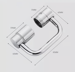 AquaTwist – 1080° Rotatable Faucet Aerator by TTZZ